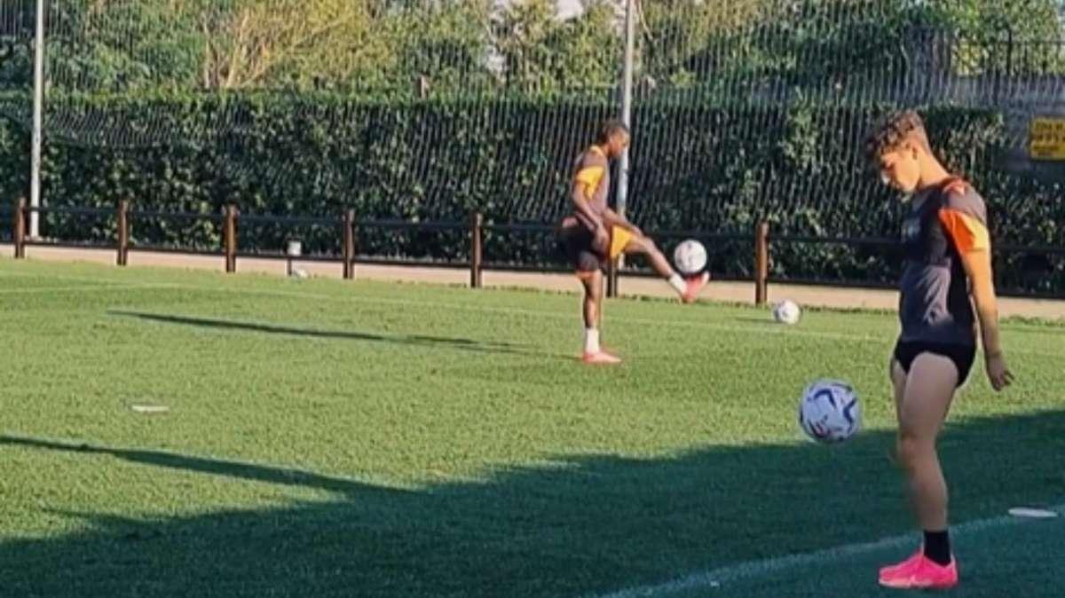 Udinese, lavoro individuale per Simone Pafundi e Domingos Quina