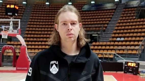 Apu Udine, il punto sull'infermeria: strappo plantare per Gaspardo, tre giorni di riposo per Antonutti e Vito Nobile