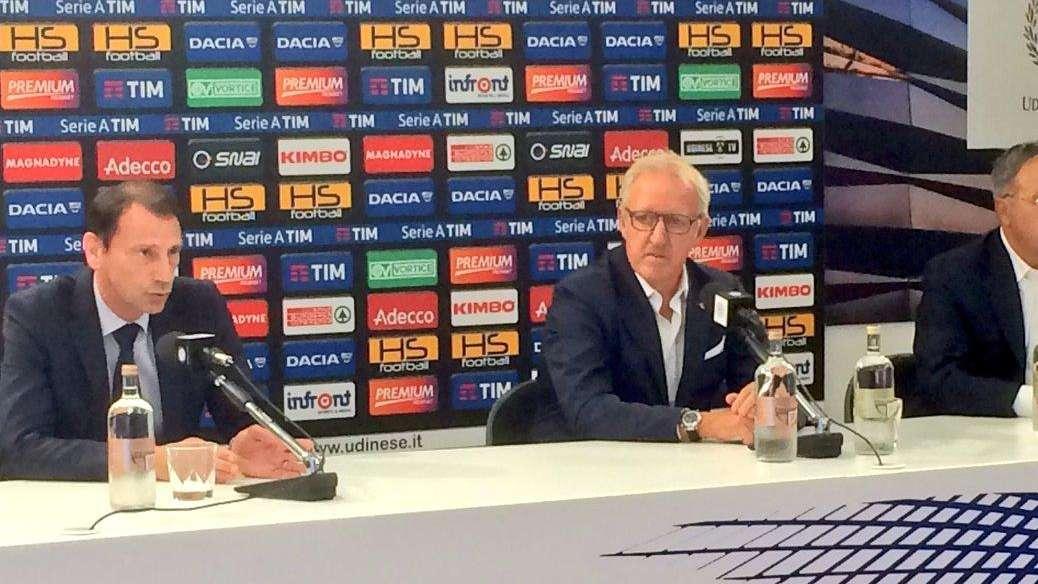 Delneri si presenta: "Contento di tornare a Udine. Ci inseguivamo da tempo. Dovere di riconquistare i tifosi"