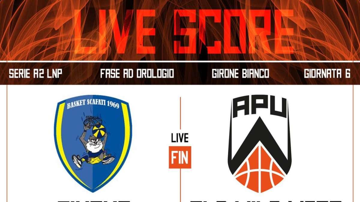 Givova Scafati-Apu Old Wild West 86-80, LE PAGELLE: un buon Foulland non basta all'Apu