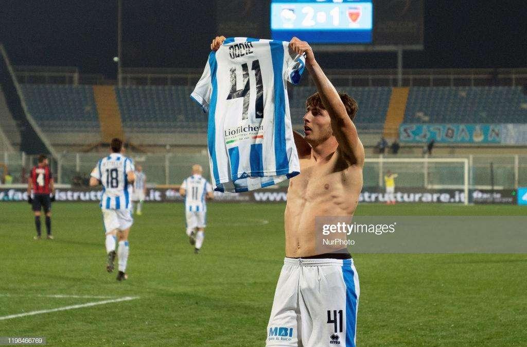 Primo gol tra i professionisti al Pescara per l'ex Primavera Bocic