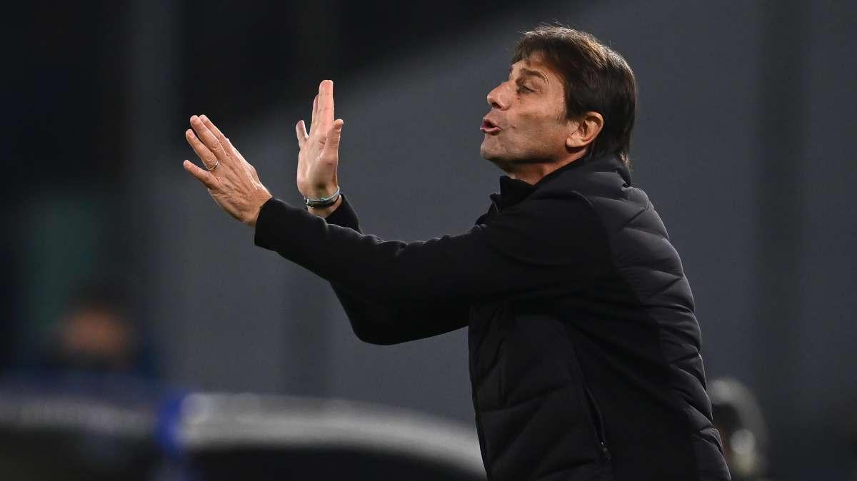 Napoli, Conte: "Nel primo tempo l'Udinese non ha mai tirato in porta. Dovevamo fare di più"
