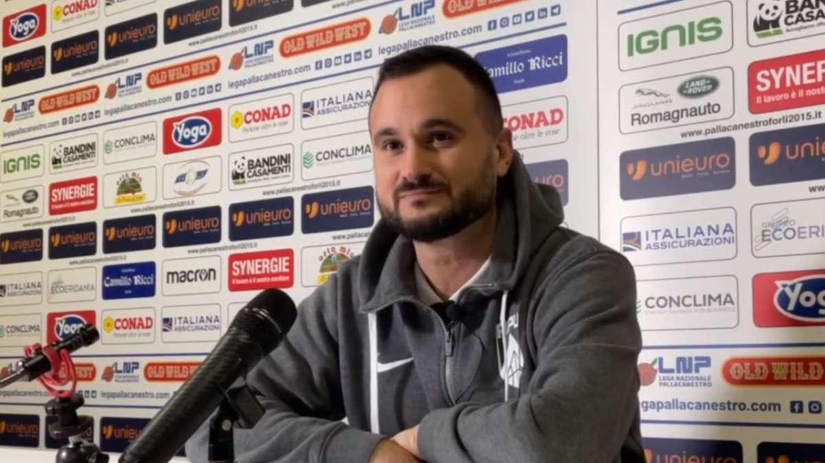 Apu Udine, Vertemati: "Fallo tecnico? Non ho capito cos'è successo"