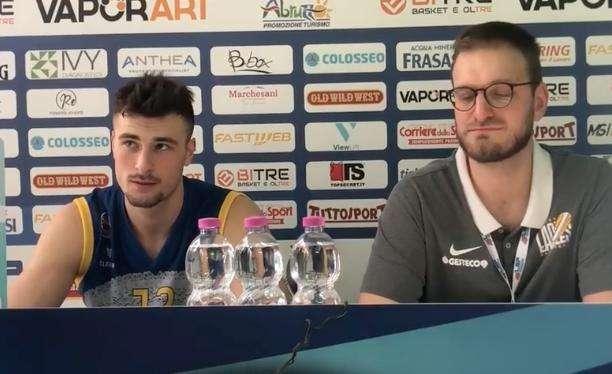 UEB Gesteco, Battistini e Gerometta: "Ora pensiamo soltanto alla finale di domani"
