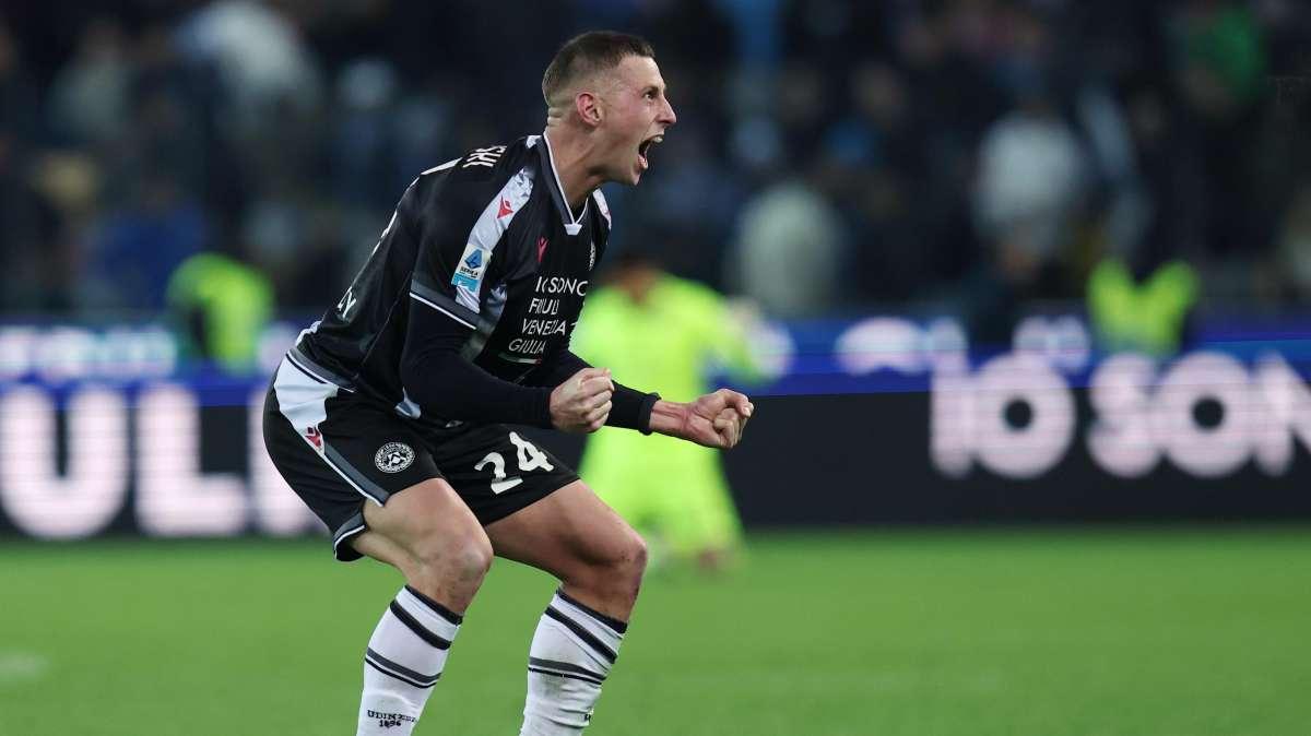 Udinese, Piotrowski: "Dobbiamo mantenere questo spirito, una prestazione fantastica"