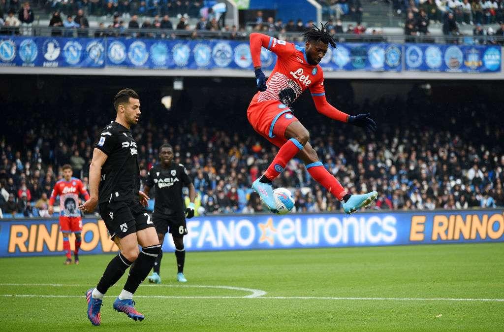Napoli-Udinese 2-1, il tabellino del match