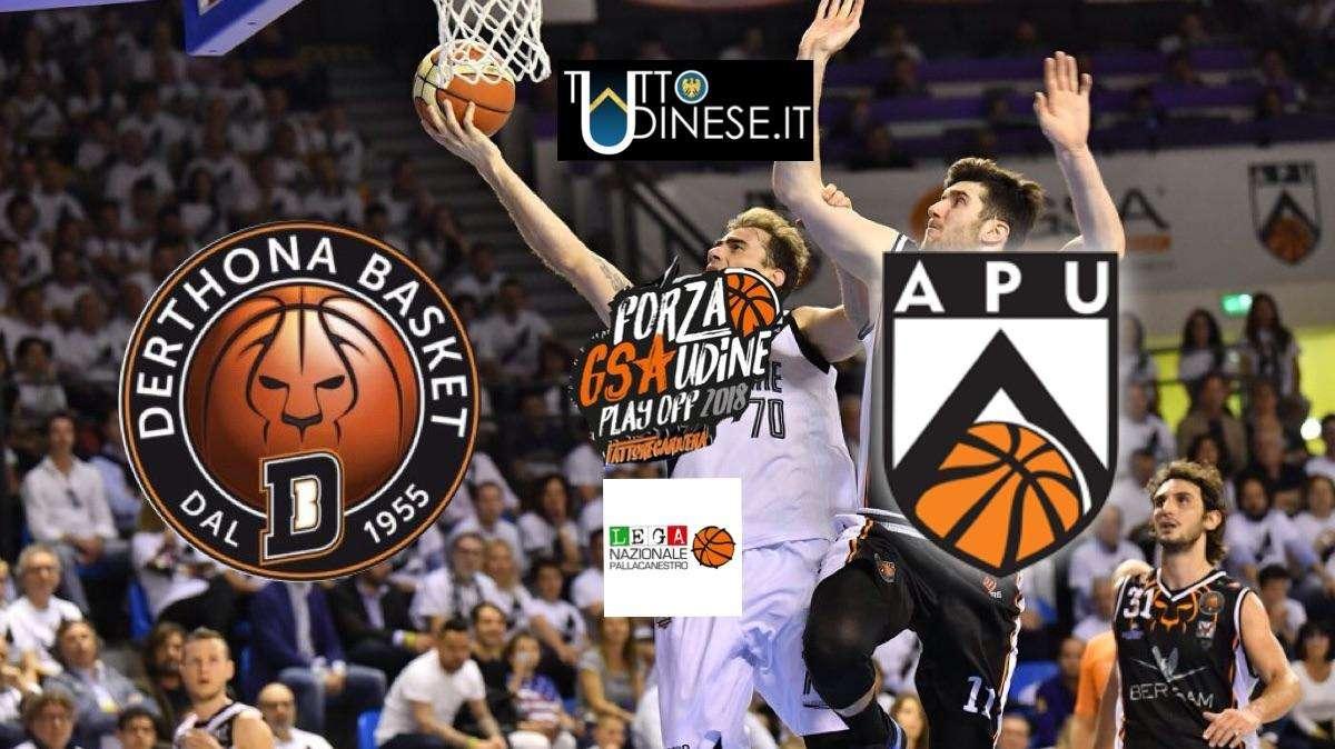 RELIVE A2 Playoff Gara 4 Bertram Tortona-Apu Gsa Udine: 73-74 - SIAMO AI QUARTI!!!!