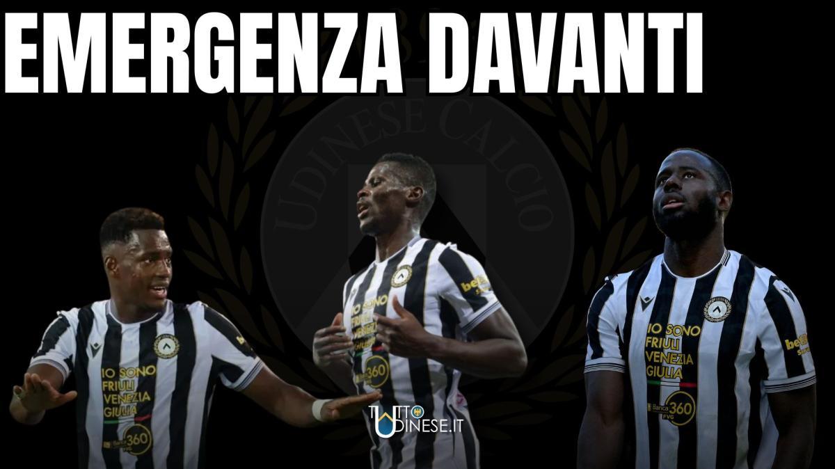 UDINESE, chi gioca in ATTACCO? Tanti infortuni e poche soluzioni per RUNJAIC