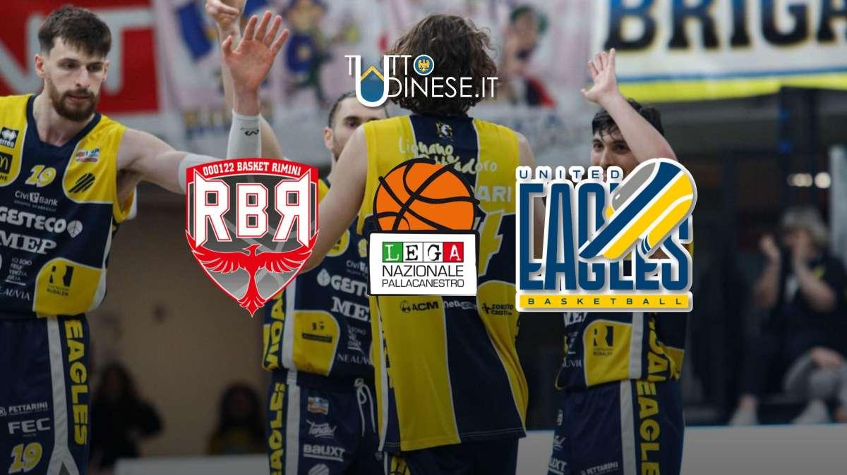 SERIE A2 Dole Rimini-UEB Cividale 74-67: RISULTATO FINALE