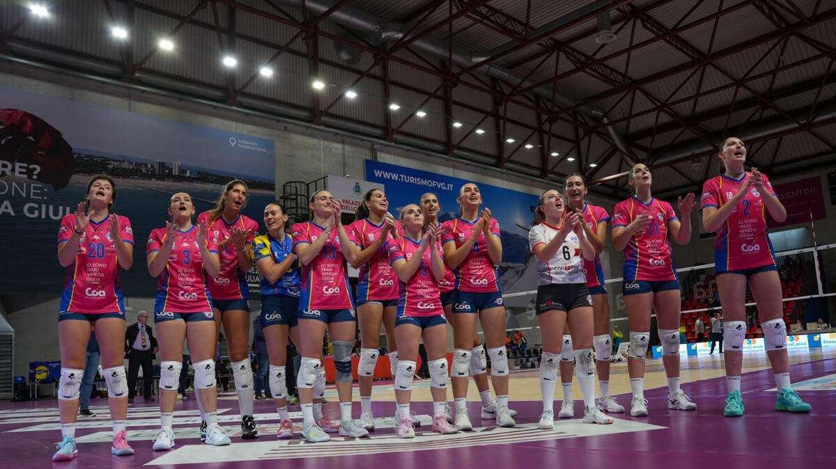 Cda Volley Talmassons Fvg, chi ben comincia è già a metà dell’opera