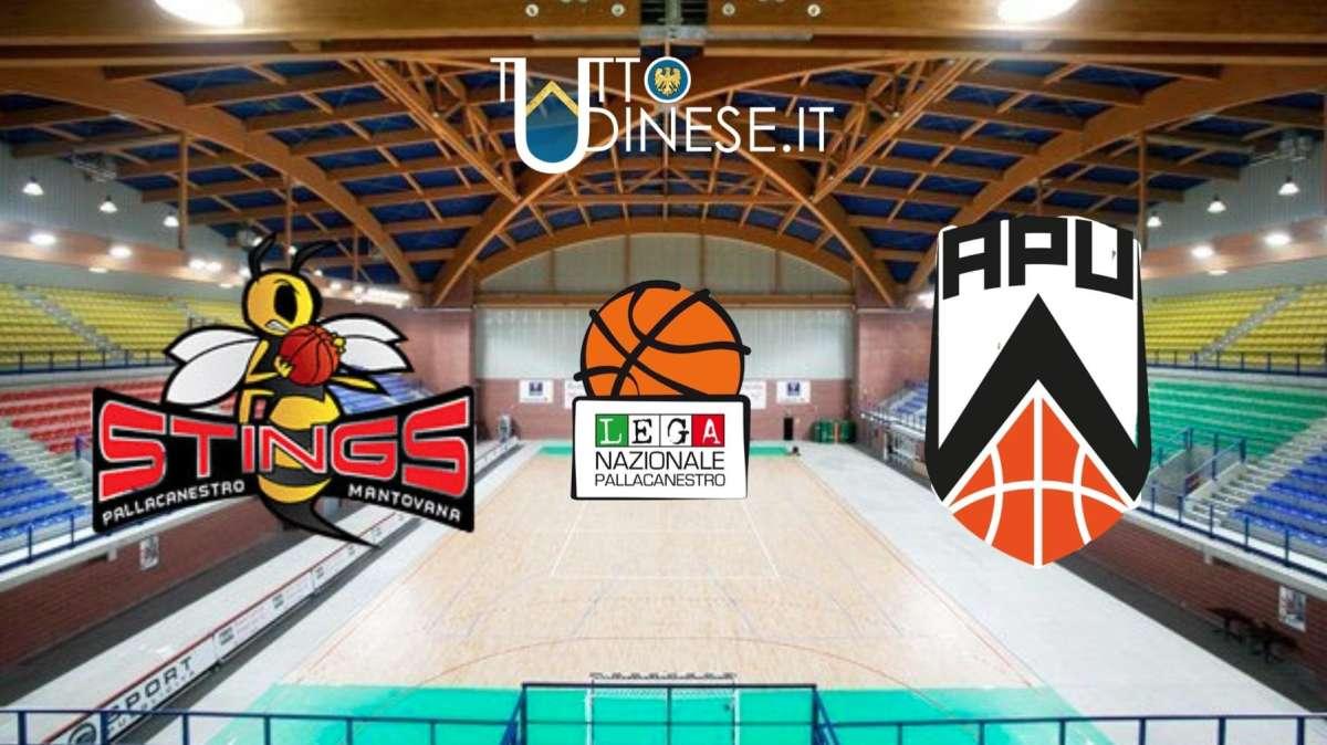 RELIVE Serie A2 Girone Verde, Staff Mantova-Apu Old Wild West 81-99: RISULTATO FINALE
