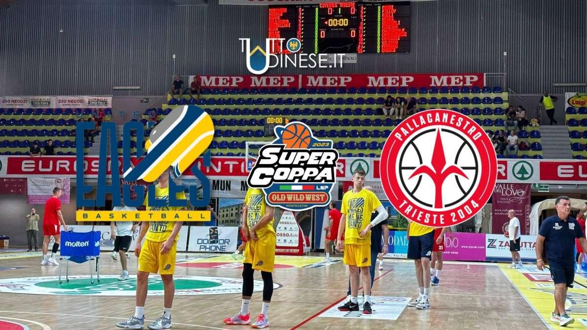 RELIVE SUPERCOPPA UEB CIVIDALE-PALLACANESTRO TRIESTE 76-86: RISULTATO FINALE