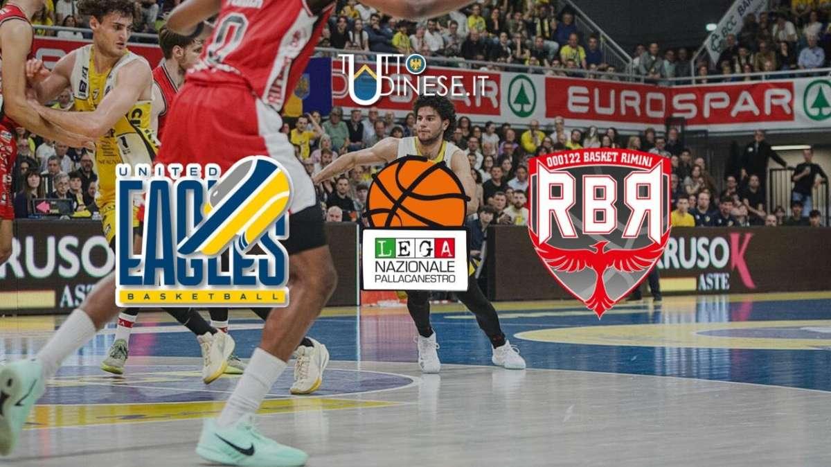DIRETTA Playoff Gara-2 UEB Cividale-Dole Rimini 85-69: RISULTATO FINALE