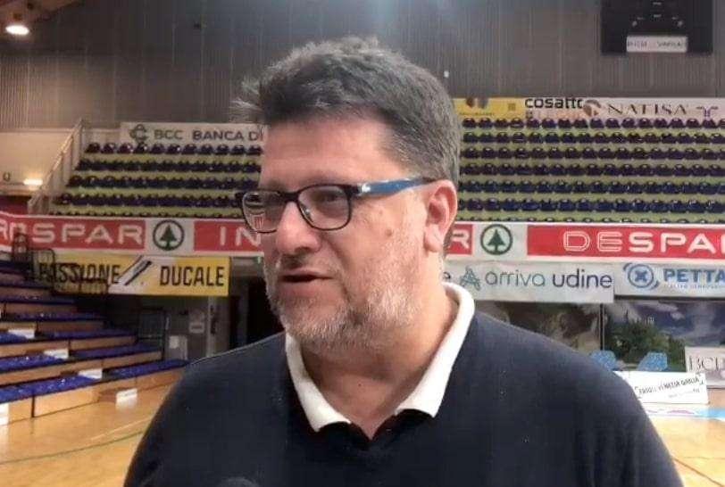UEB Gesteco Cividale, Micalich: "Siamo sempre pronti a rinforzare la squadra. Vogliamo vincere i playoff"