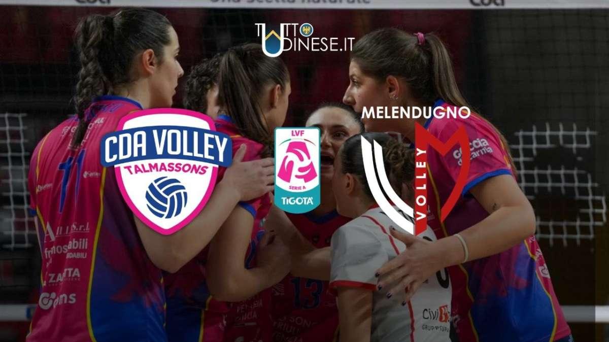 Serie A2 CDA Talmassons FVG-Narconon Melendugno 3-2: RISULTATO FINALE
