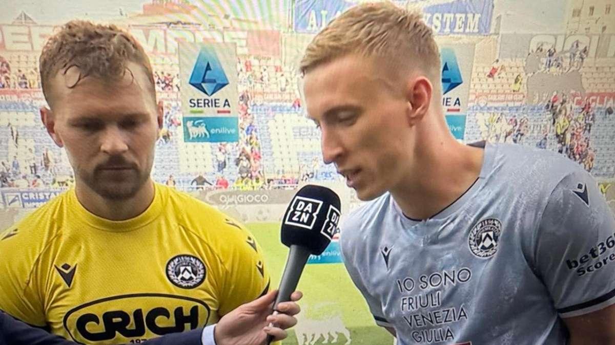 Buksa a DAZN: "L'Udinese non molla mai. Contento del gol e della vittoria"