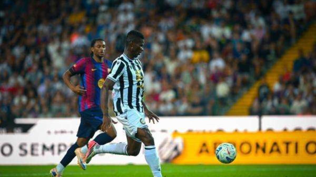Udinese, strana curiosità: bianconeri unici a battere il Barcellona in questa stagione