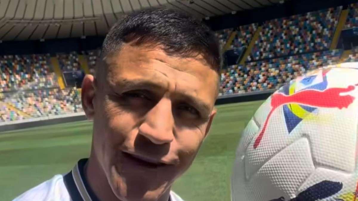 Udinese, il messaggio di Sanchez: "Sono tornato, un abbraccio grande ai tifosi"