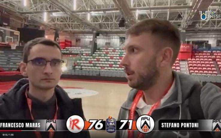 (VIDEO) Reggio Emilia-Apu Udine 76-71, il commento post partita