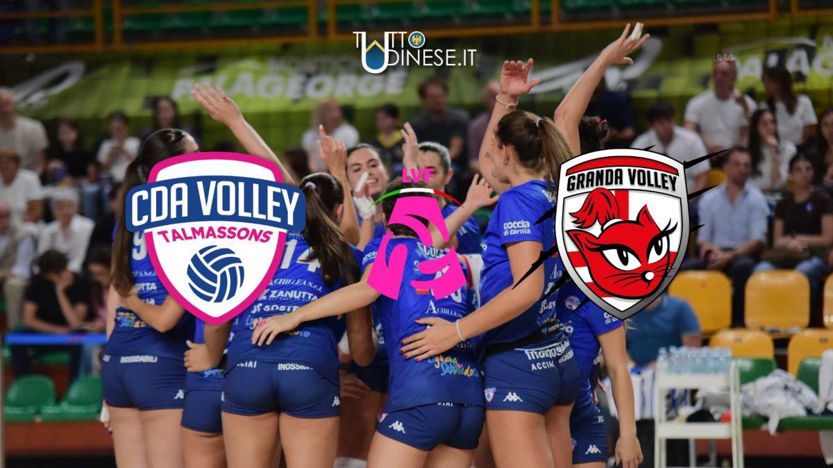 DIRETTA Serie A1 Cda Talmassons-Granda Cuneo 0-0: PRIMO SET