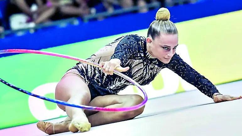 Tara Dragas ospite alla Ginnastica in Festa di Rimini tra abbracci e autografi