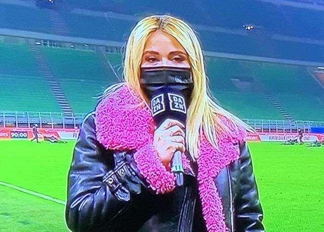 Diletta Leotta: "Bisogna fare i complimenti all'Udinese"