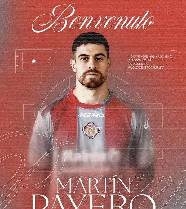 UFFICIALE - Martin Payero è un nuovo giocatore della Cremonese