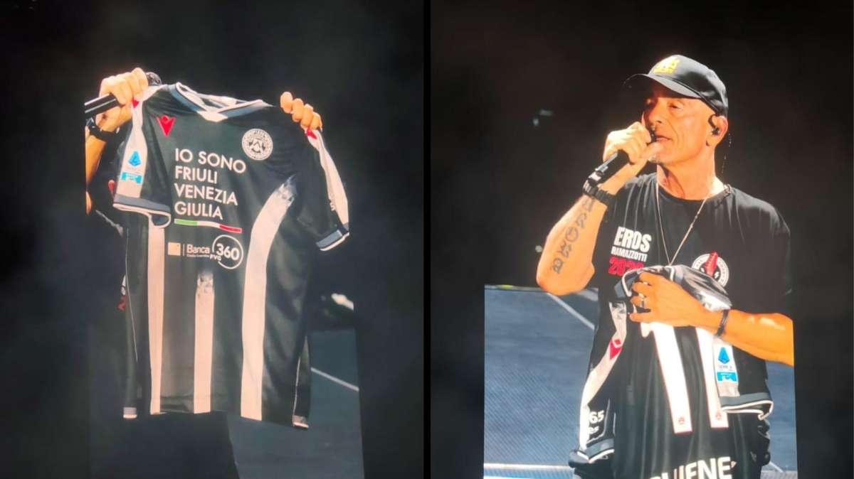 Per una notte il Bluenergy Stadium cambia volto: 21 mila persone per il ritorno di Eros Ramazzotti a Udine