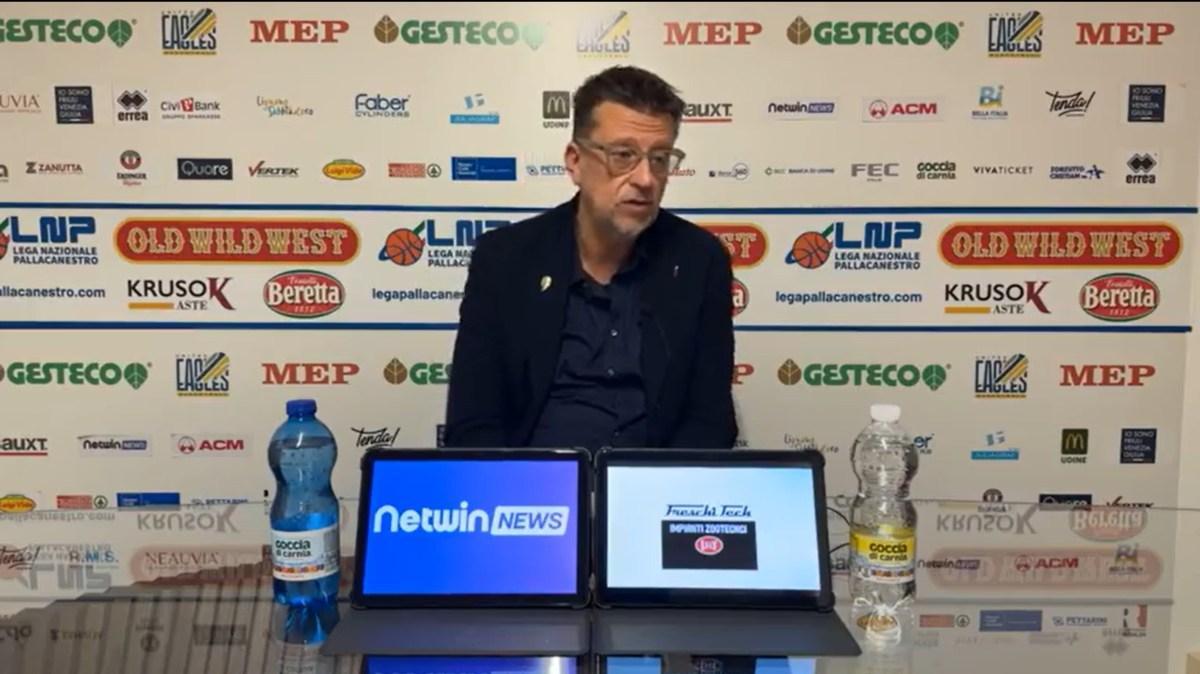 UEB Cividale-Avellino 62-77, Micalich: "Dimostriamo meno di quello che siamo"