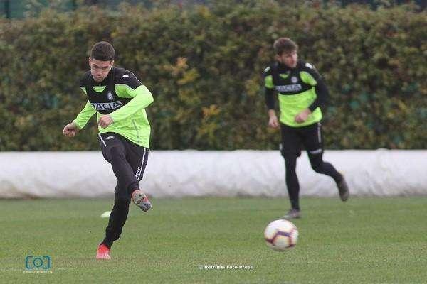 Bianconeri al lavoro in mattinata