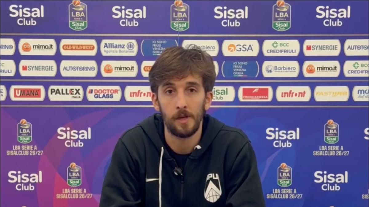 Apu Udine, Campigotto: "Tortona piena di talento ma siamo pronti a battagliare"
