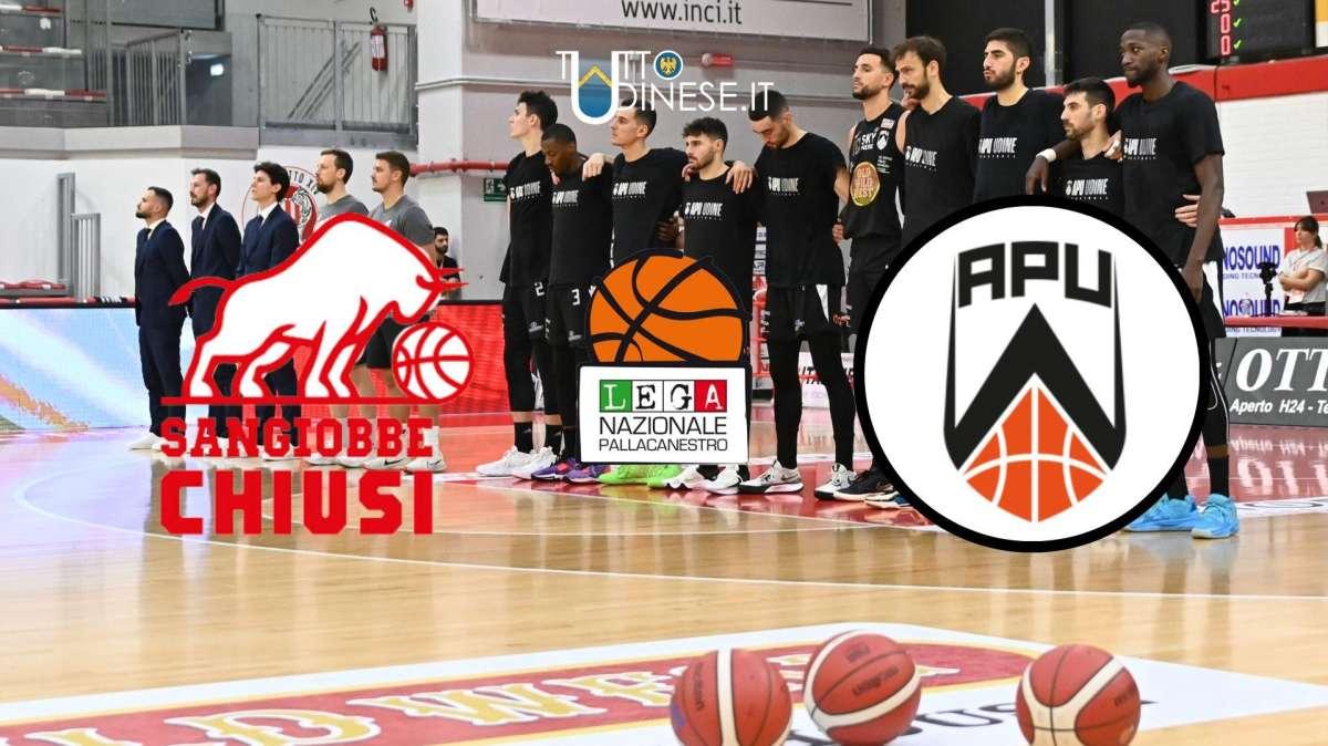 RELIVE Serie A2 Umana Chiusi-Apu Udine 43-79: RISULTATO FINALE