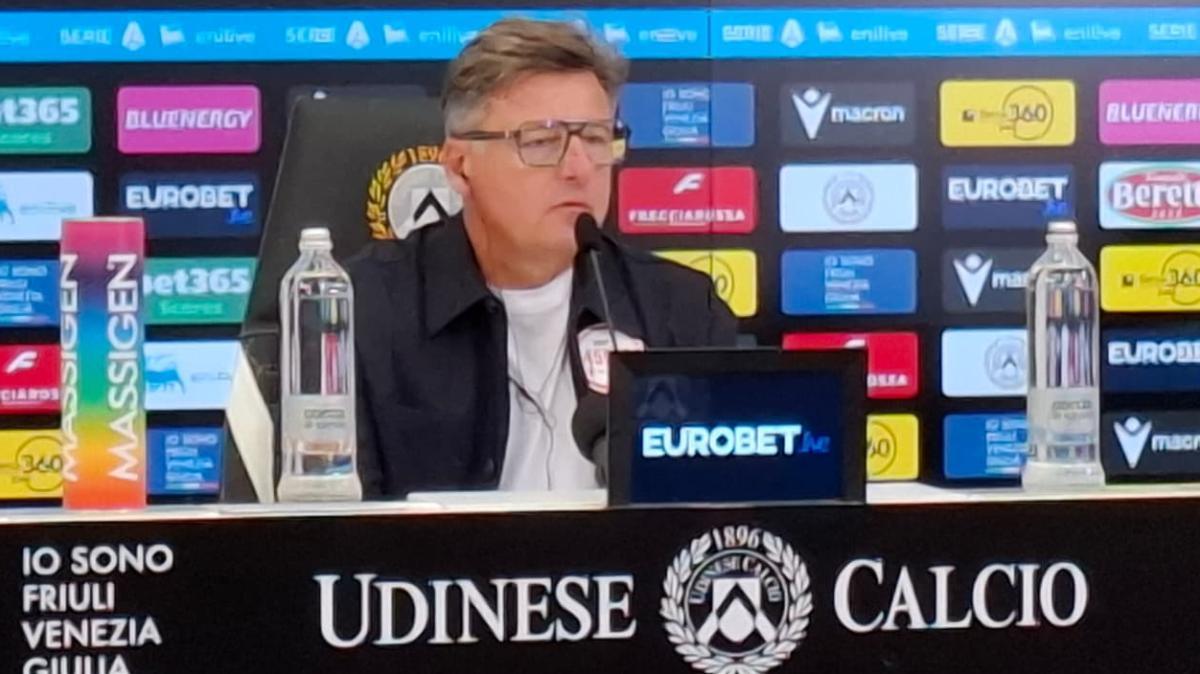 Udinese, Runjaic in conferenza: "Peggior gara da quando sono qui, ma sento di poter risollevare la squadra"