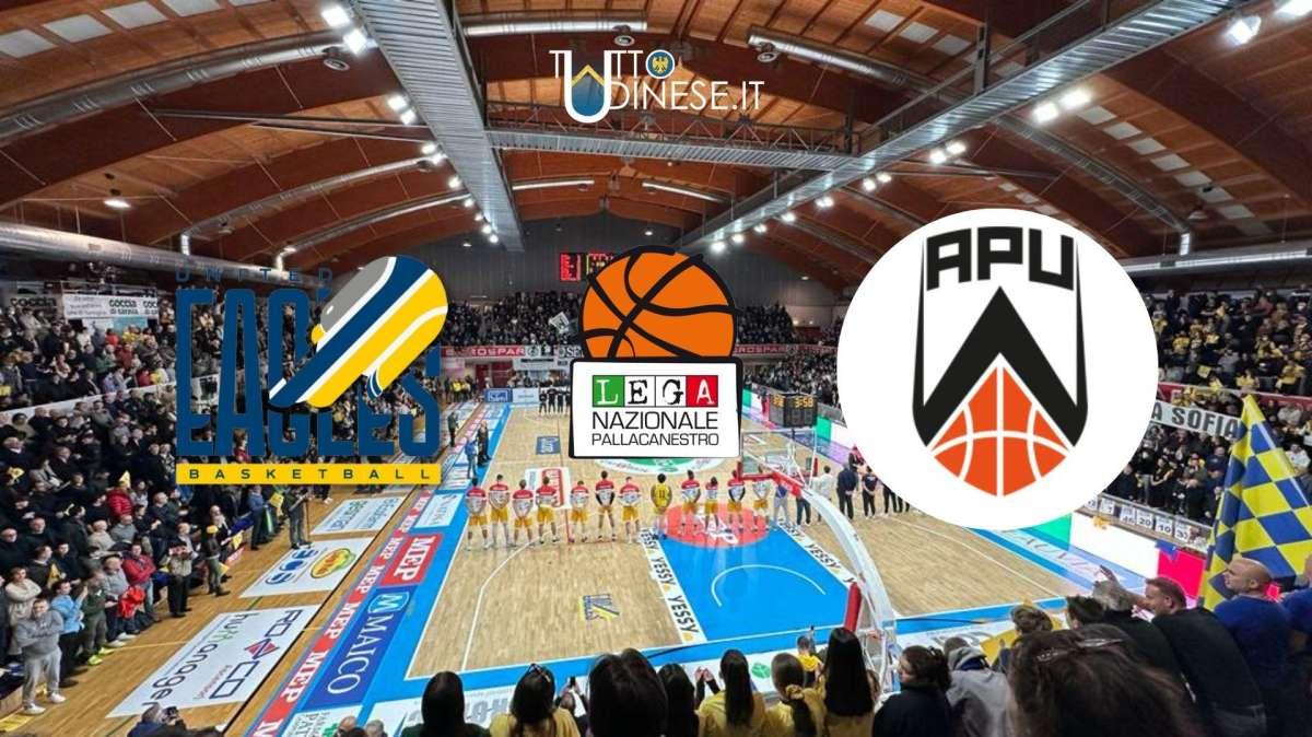 RELIVE Serie A2 UEB Gesteco Cividale-Apu Udine 67-66: RISULTATO FINALE