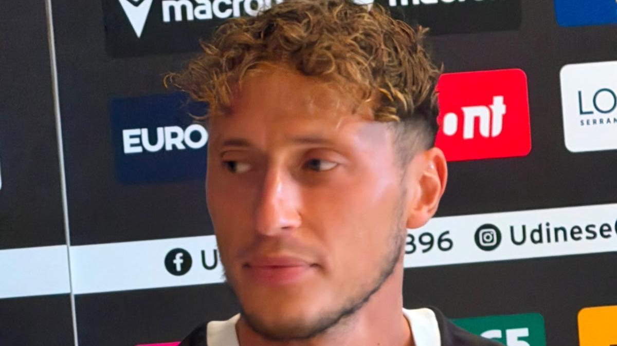 Vojvoda si presenta: "Arrivo con ambizioni, soprattuto quest'anno che l'Udinese festeggia il 130° anniversario"
