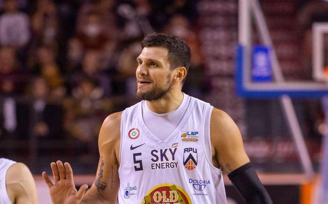 Apu Udine, Gentile squalificato per tre partite dopo la rissa di Chieti, due giornate a Jackson