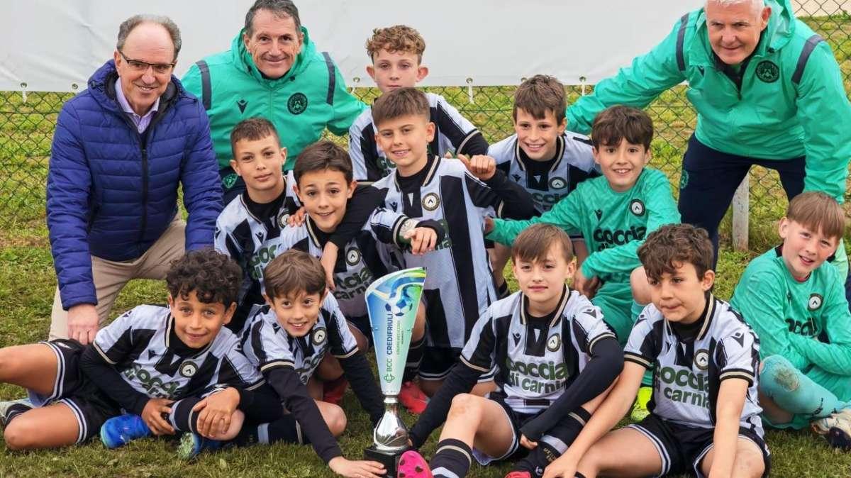 Udinese, i pulcini si aggiudicano il 1° Trofeo Credifriuli organizzato dall'Azzurra Premariacco