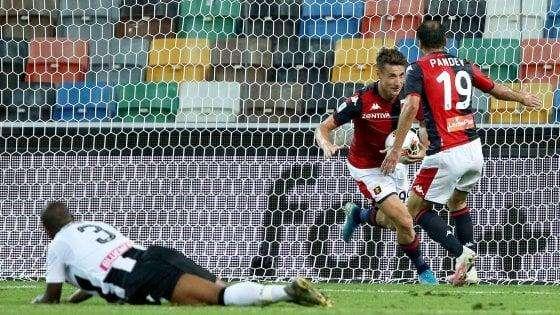 Genoa, Pinamonti: "Quando ho visto Musso che mi aveva parato il rigore non ci volevo credere"