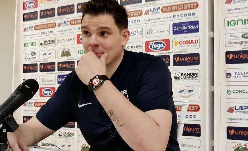 Apu Udine, coach Finetti: "Per noi stessi e per la società abbiamo il dovere di crederci fino alla fine"