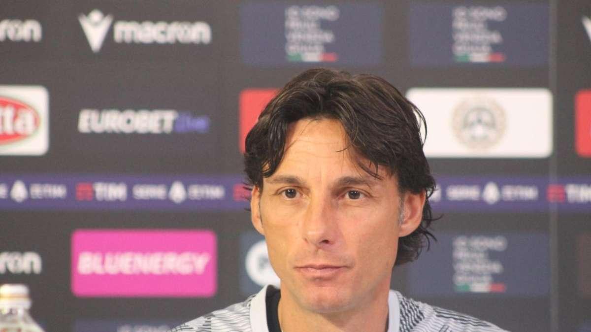 Udinese, Cioffi in conferenza: "Squalifica pesantissima. La squadra ha reagito, fiducioso per domani"