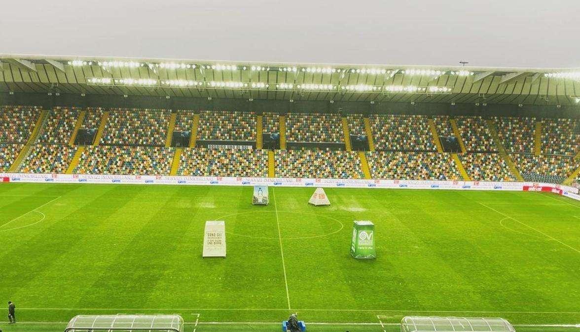 Campo pesante al "Friuli" ma la gara per ora non è a rischio