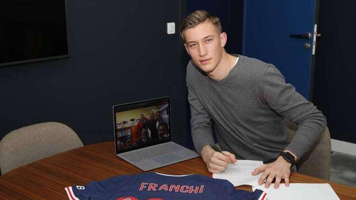 Il friulano Franchi firma il suo primo contratto da professionista con il Psg