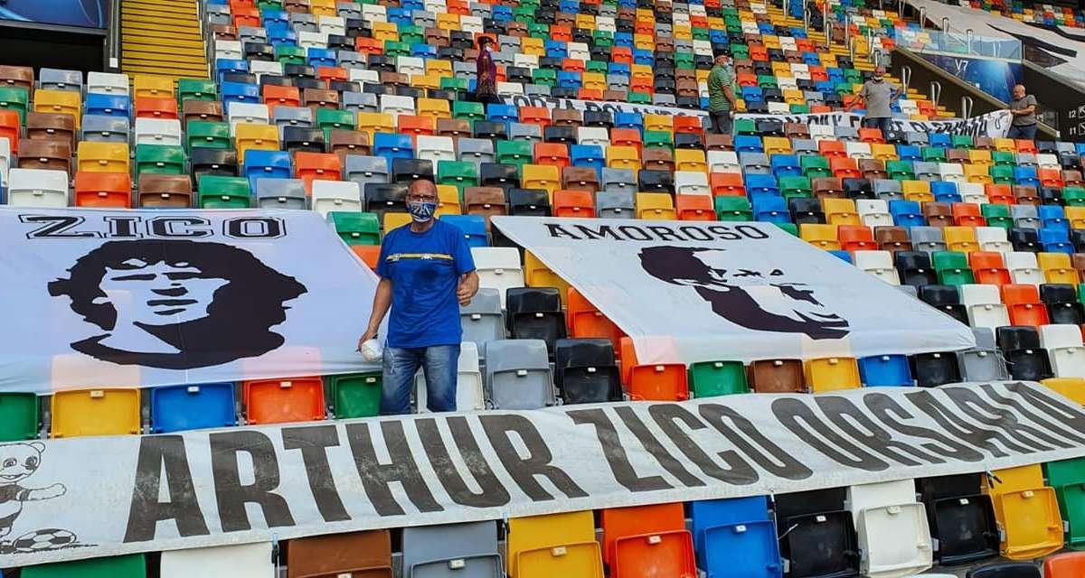 Anche in un Friuli vuoto i tifosi bianconeri faranno sentire il loro sostengo