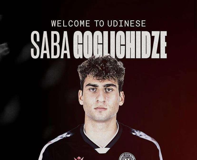 UFFICIALE - Saba Goglichidze è un nuovo giocatore dell'Udinese