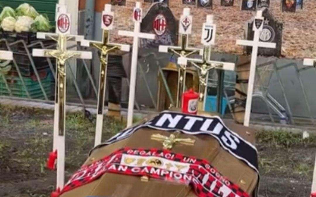 I tifosi del Napoli preparano un funerale per le altre squadre: Udinese avvisata