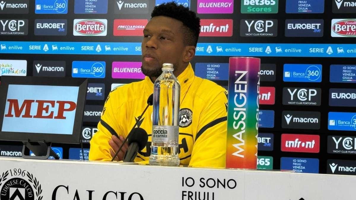 Udinese, Kabasele in conferenza: "Non è possibile prendere tre gol così"