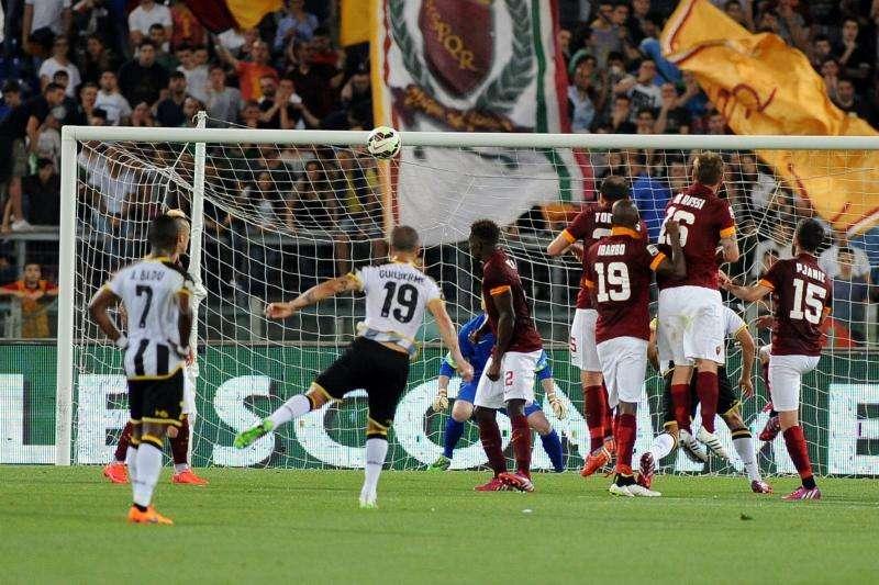 I numeri di Roma-Udinese - I giallorossi doppiano i friulani in quasi ogni statistica