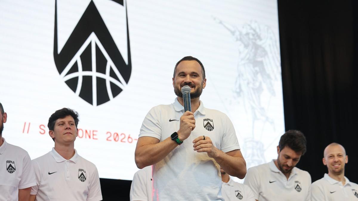 APU Udine, Vertemati: "Questa squadra vi darà tantissime emozioni"