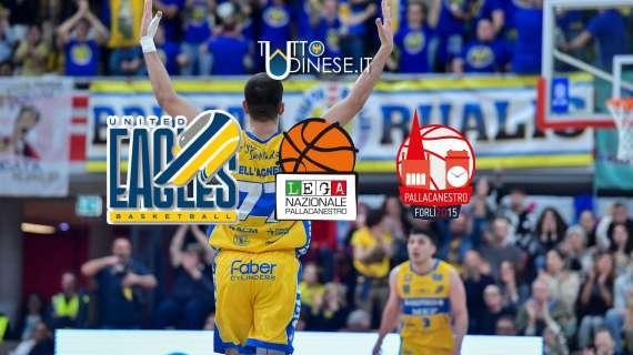 DIRETTA Playoff Serie A2 Gara 2 UEB Cividale-Forlì 82-74: RISULTATO FINALE