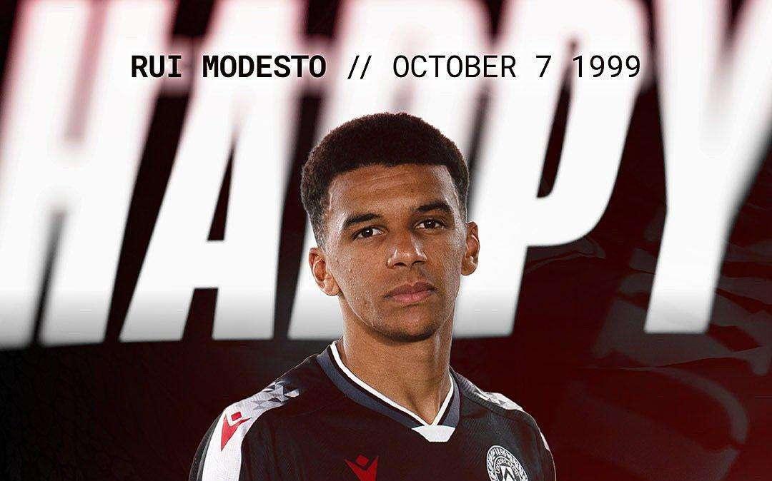Rui Modesto compie gli anni: gli auguri dell'Udinese